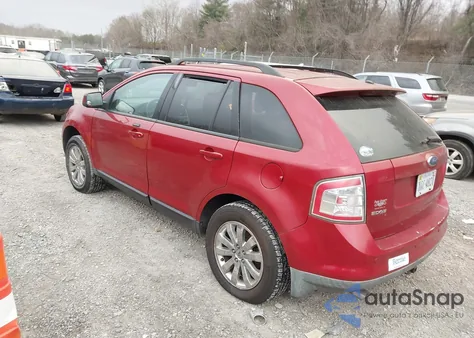 2007 Ford Edge Sel Plus from USA, damaged, VIN 2FMDK49C27BA50077